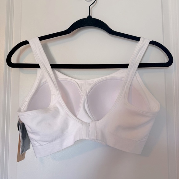 NWT Truekind Daily Comfort Wirefree White Shaper Bra Size Large - Picture 4 of 7